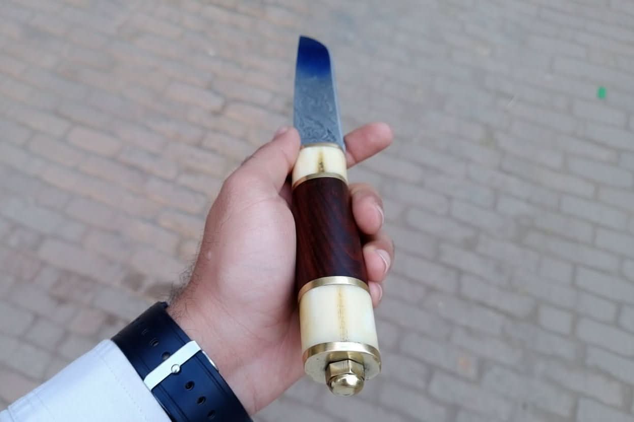 Skalder's Rosewood Seax Knife 11