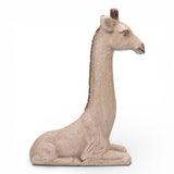 Distressed Giraffe Calf Sculpture