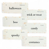 Vintage-Inspired Halloween Flashcards | Set of 6