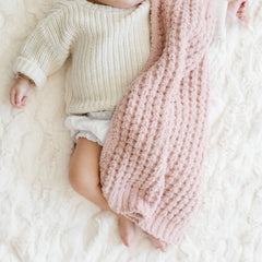 Waffle Knit Mini Blankets by Saranoni, product image 5