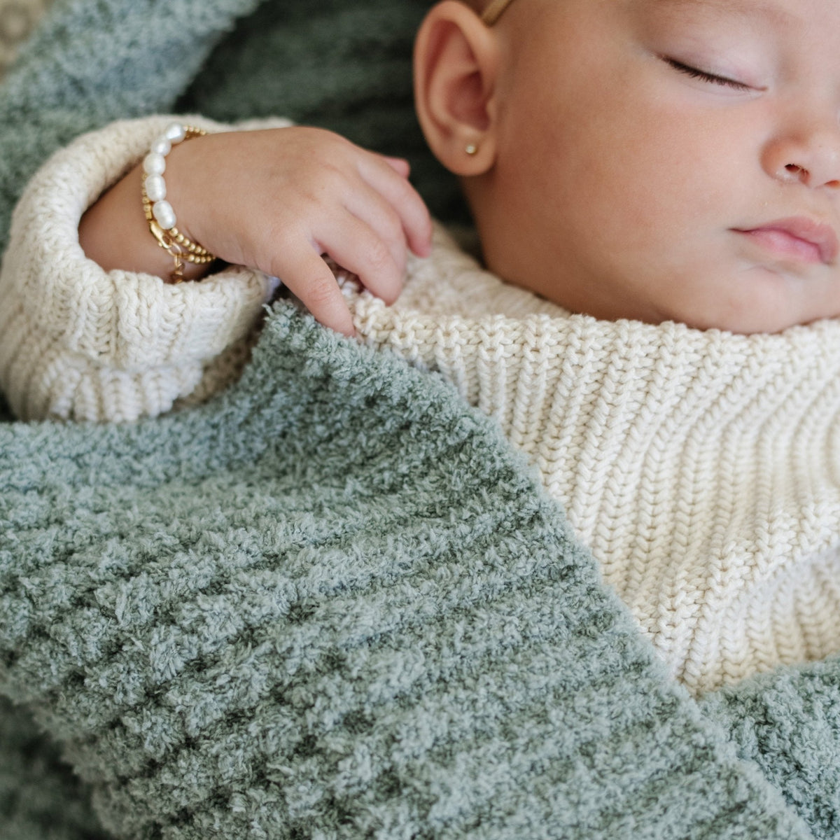 Waffle Knit Receiving Blankets by Saranoni, product image 9