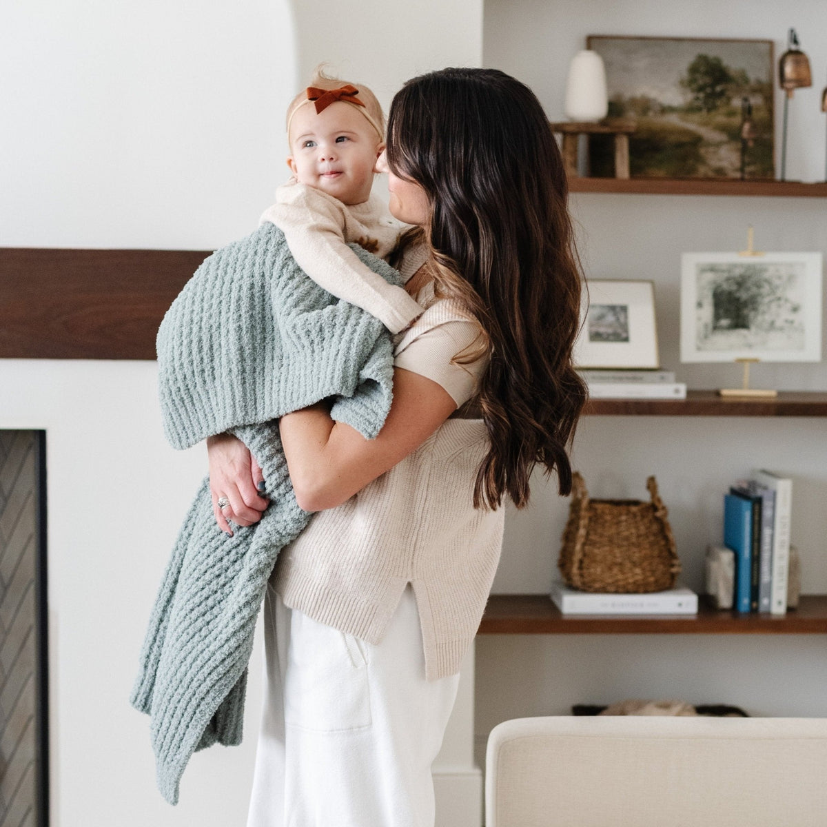 Waffle Knit Receiving Blankets by Saranoni, product image 8