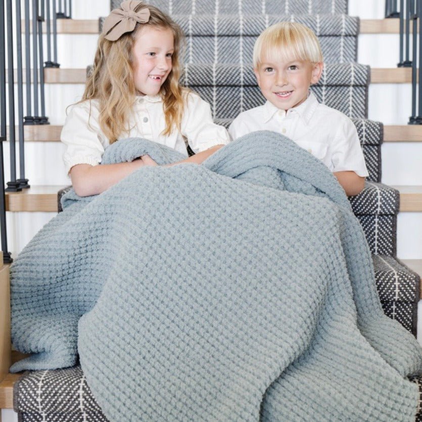 Waffle Knit Toddler Blankets by Saranoni, product image 7