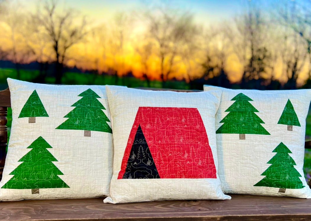 Woodland Camping Adventure Quilt Pattern - Paper Print Version