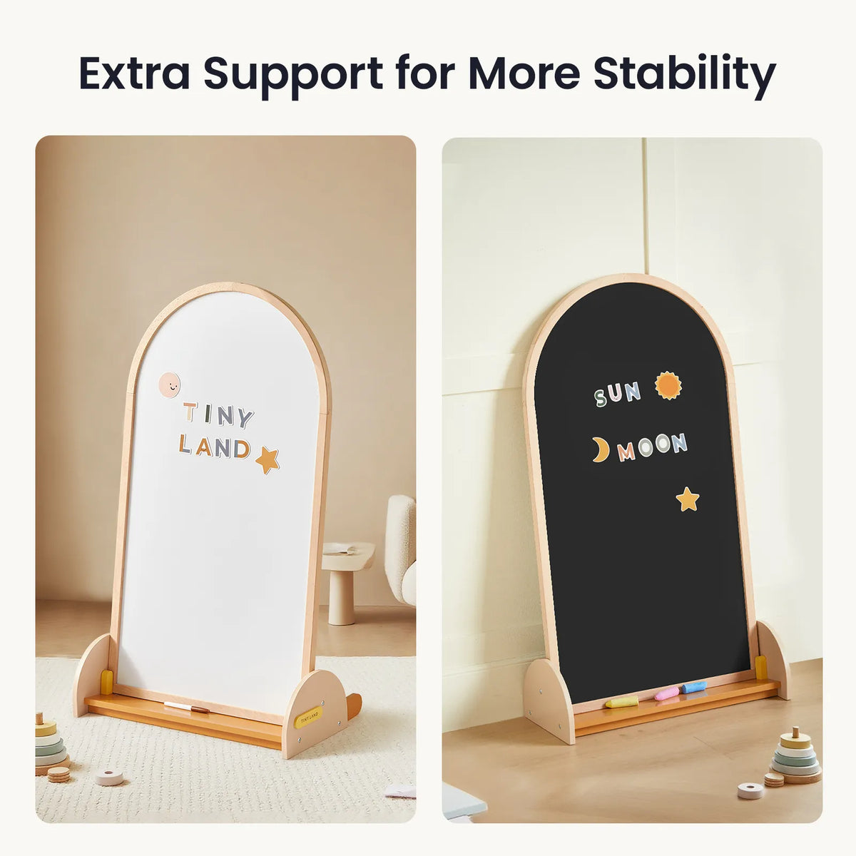 Tiny Land® Double-Sided Arched Magnet Chalkboard by Tiny Land INC, product image 9